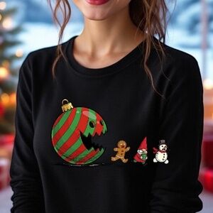 Funny Holiday Chase T-shirt Arcade Custom Made Black Unisex S M L XL XXL